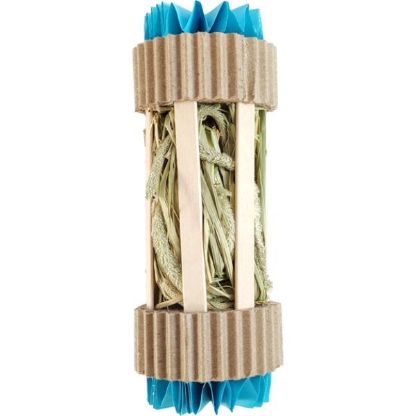 Picture of A&E Cage 103100 Nibbles Hay Tube Small Animal Chew Toy
