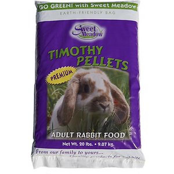 Picture of Sweet Meadow Farm 688225 20 lbs Timothy Pellets Adult Rabbit Food