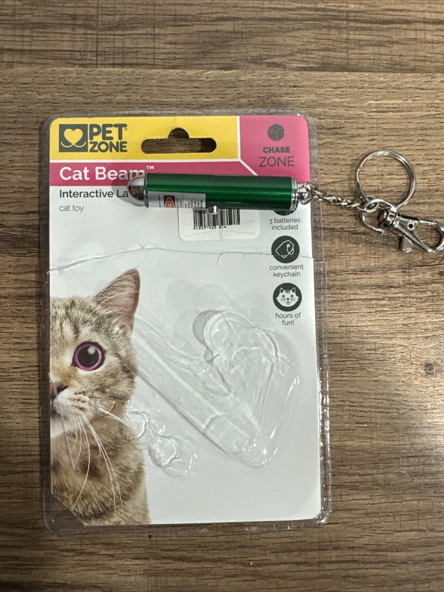 Picture of Cosmic Pet 102802 Pet Zone Interactive Laser Beam Cat Toy