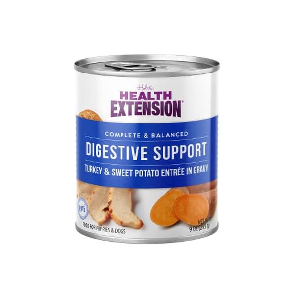 Picture of Health Extension Pet Care 587315 9 oz Turkey & Sweet Potato Entree All Life Stages Wet Dog Food - 12 Count
