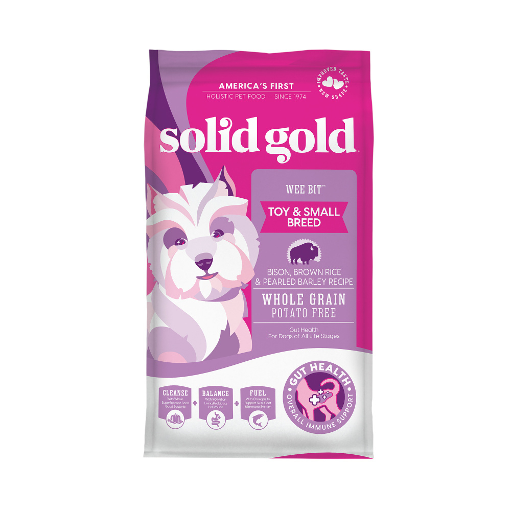 Picture of Solid Gold Pet 101352 11 lbs Nutrient Boost Wee Bit Small Breed Dry Dog Food