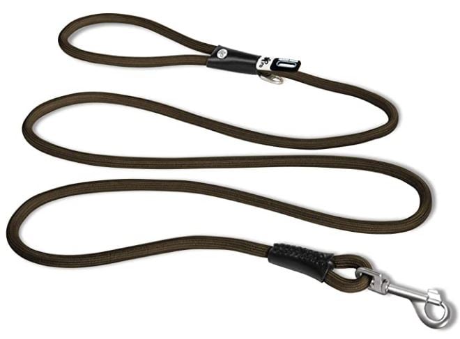 Picture of Curli AG 640066 Stretch Comfort Dog Leash&#44; Brown - Large