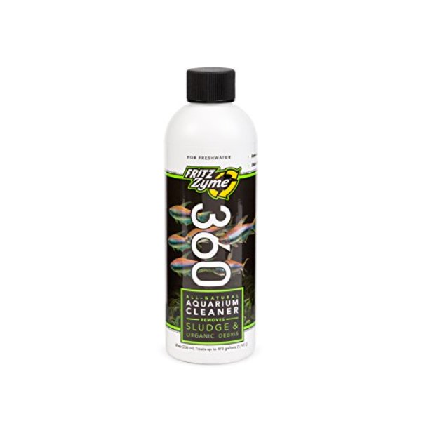 Picture of Fritz Aquatics 805017 8 oz FritzZyme 360 Freshwater Aquarium Cleaner