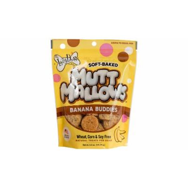 Picture of Lazy Dog Cookie 142008 5 oz Mutt Mallows Banana Buddies Soft-Baked Dog Treat