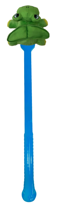 Picture of Flingerz 500060 Funky on Stick Frog Dog Toy