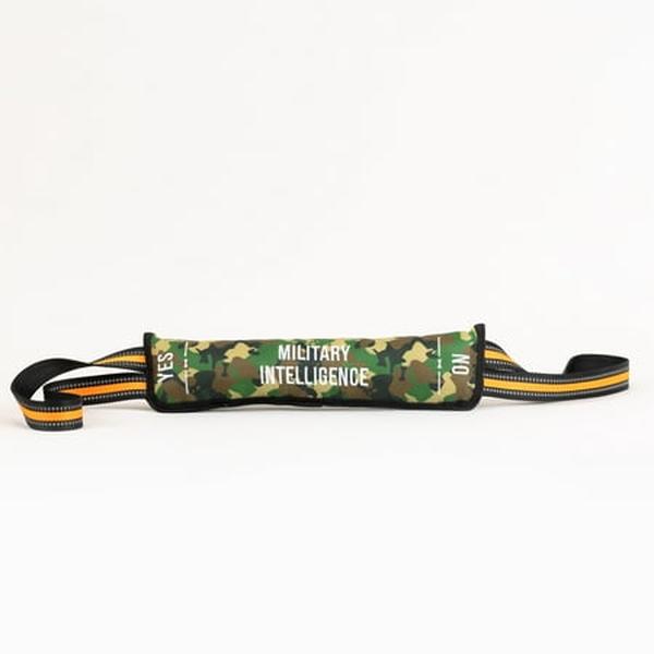 Picture of Operation Good Boy 103228 Military Intelligence Tug & Fetch Dog Toy&#44; Camo Green