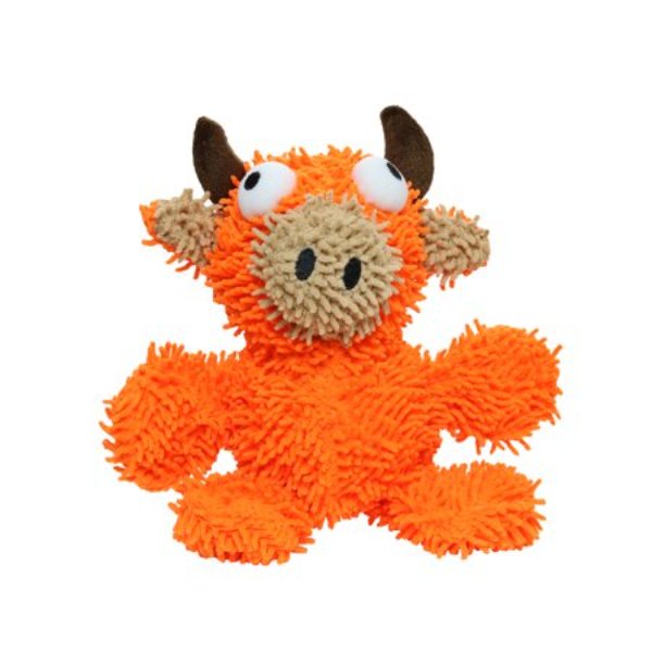 Picture of VIP Products 801621 Mighty Microfiber Ball Bull Dog Toy&#44; Orange - Medium