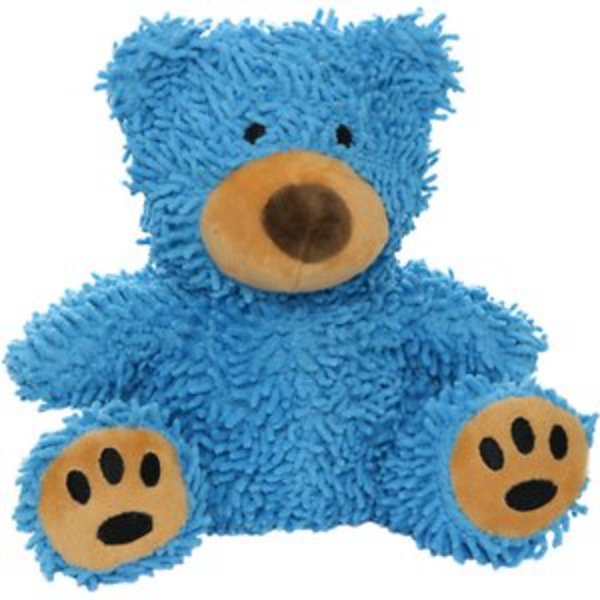 Picture of VIP Products 801672 Mighty Microfiber Ball Bear Dog Toy&#44; Blue - Medium