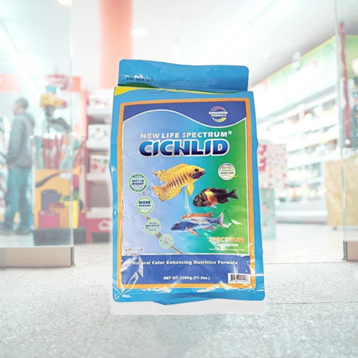 Picture of Life International 879182 2200 g Spectrum Naturox Cichlid Formula Pellet