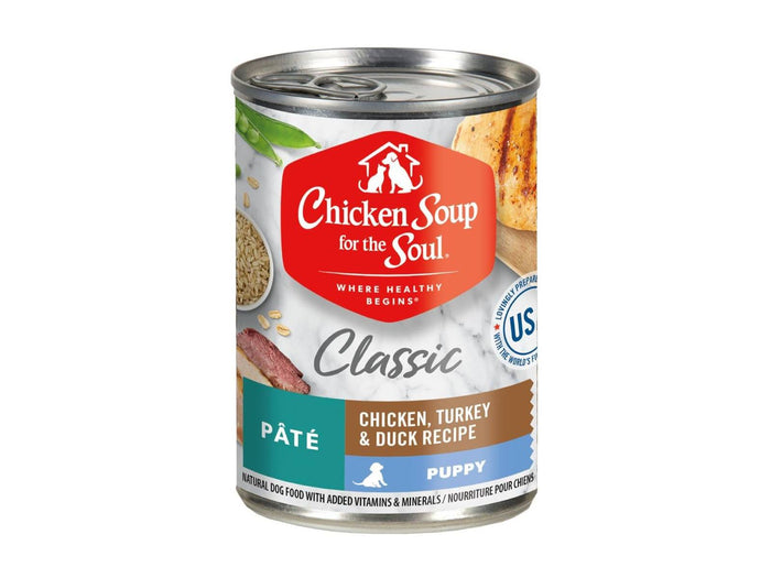 101721 13 oz Chicken, Tukey & Salmon Pate Dog Food - 12 Count