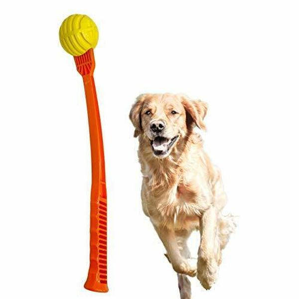 Picture of Flingerz 500050 Ultra Durable Whistling Ball Launcher Dog Toy