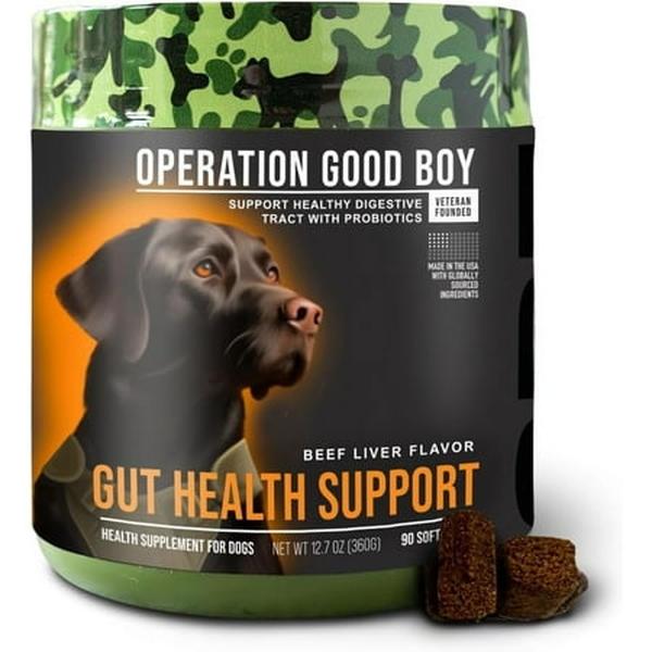 Picture of Operation Good Boy 103215 Gut Ready to Eat Health Supplement for Dogs - 90 Count