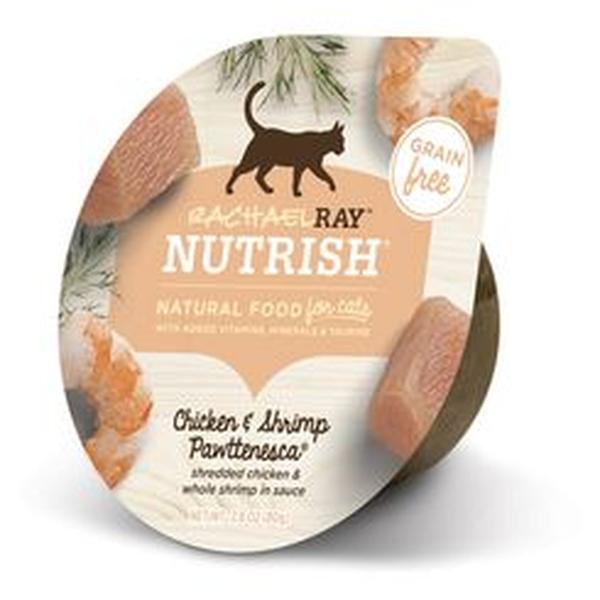 Picture of JM Smuckers 790109 2.8 oz Rachael Ray Nutrish Natural Grain Free Chicken & Shrimp Pawttenesca Wet Cat Food - 12 Count