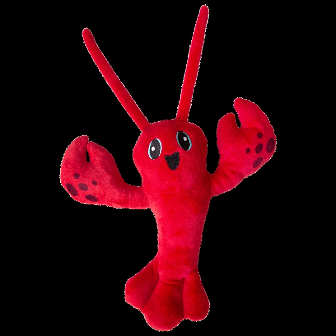 Picture of Snugarooz 712281 Luca Lobster Dog Toy