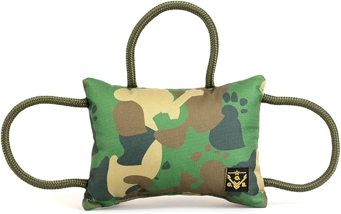Picture of Operation Good Boy 103236 Tri-Handled Bite Pillow Tug Dog Toy