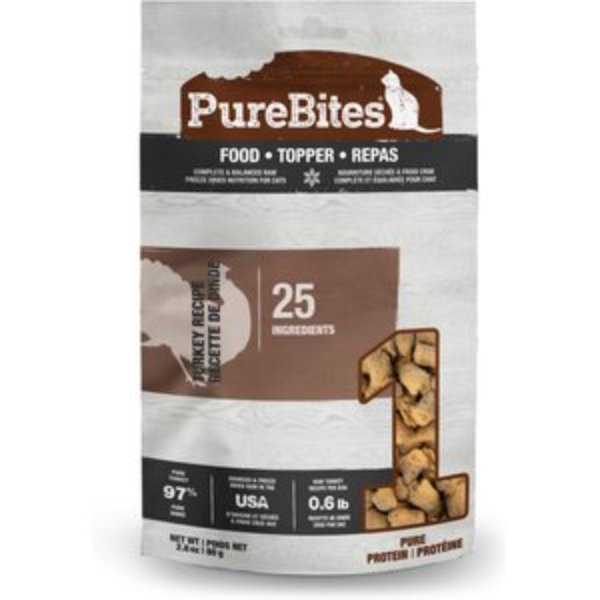 Picture of Pure Treats 789187 2.4 oz Turkey Recipe Cat Food Topper
