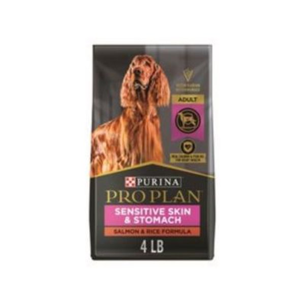 Picture of Nestle Purina Petcare 382004 4 lbs Purina Pro Plan Sensitive Skin & Stomach Salmon & Rice Formula Dry Dog Food - Pack of 6