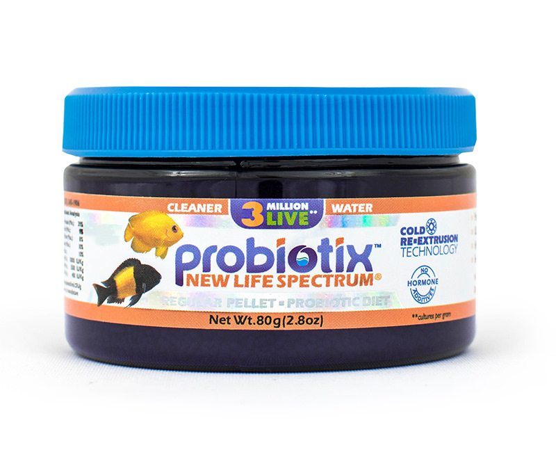 Picture of Life International 879150 80 g Spectrum Probiotix Enhanced Digestion Regular Fish Food Pellets
