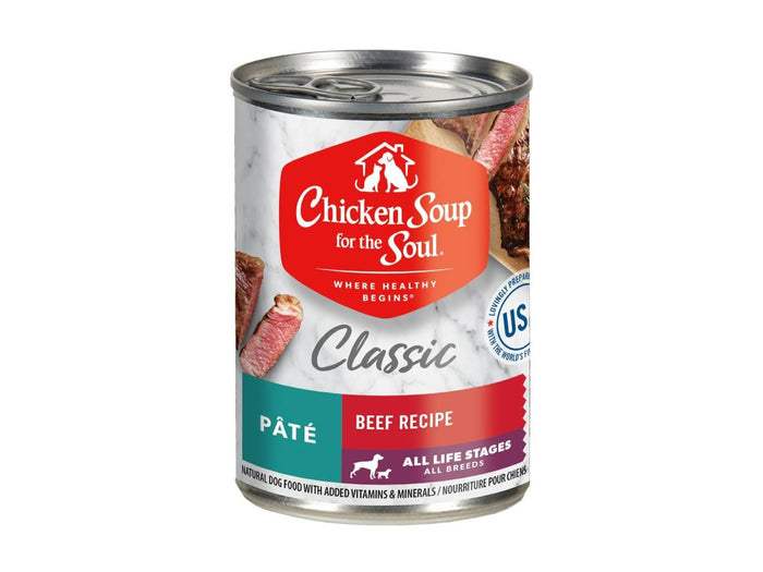 Picture of Chicken Soup for Pet Lovers 101723 13 oz Chicken & Whitefish Pate Dog Food - 12 Count