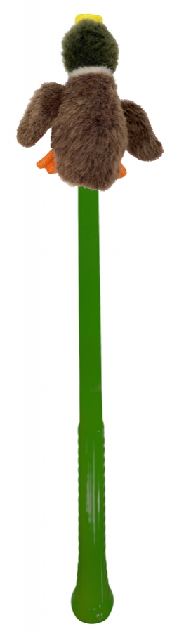 Picture of Flingerz 500068 Furry on Stick Duck Dog Toy