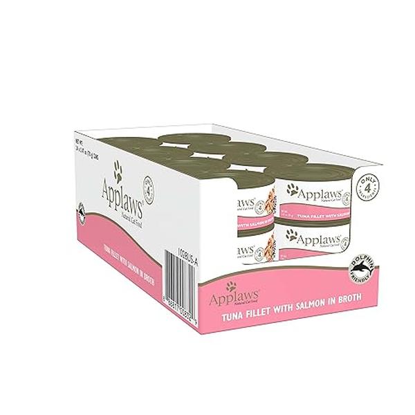 Picture of Applaws & MPM Products USA 103365 2.47 oz Tuna & Salmon Canned Wet Cat Food - 24 Count