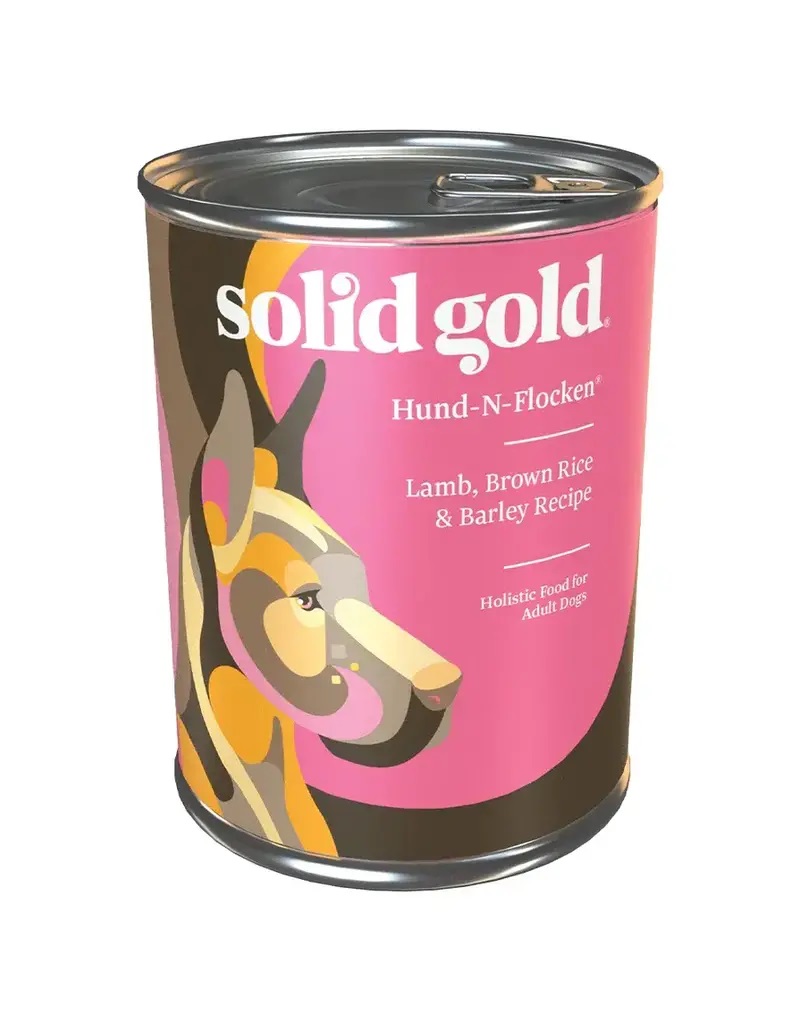 Picture of Solid Gold Pet 937348 12.5 oz Hund N Flocken Lamb Nutrient Boost Dog Food - 6 Piece