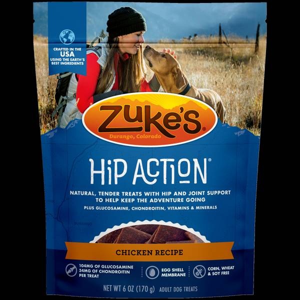 Picture of Merrick Pet Care 104709 6 oz Zukes Hip & Joint Support Natural Chicken Flavor Dog Treat