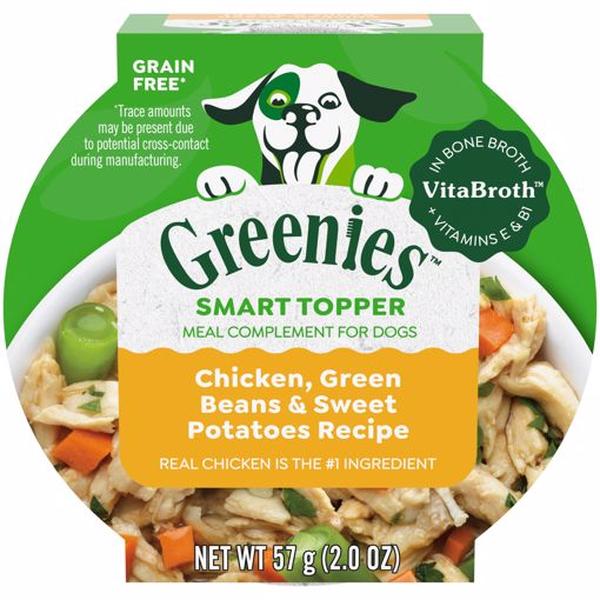 Picture of Greenies 101672 2 oz Chicken&#44; Green Beans & Sweet Potatoes Recipe Dog Food - 10 Count