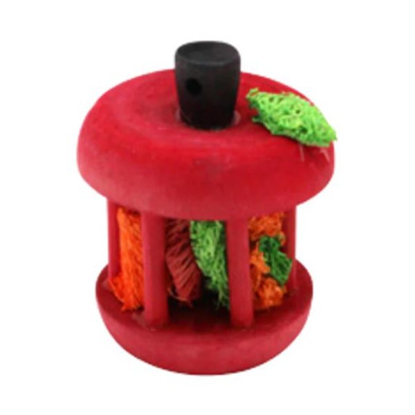 Picture of A&E Cage 103133 Nibbles Foraging Apple Small Animal Chew Toy