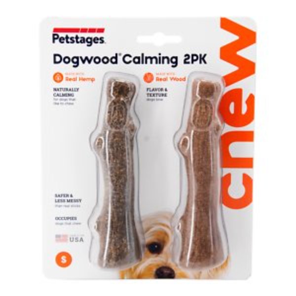 Picture of Kyjen 100324 Petstages Dogwood Original & Calming Alternative Dog Chew Toy - Small - Pack of 2