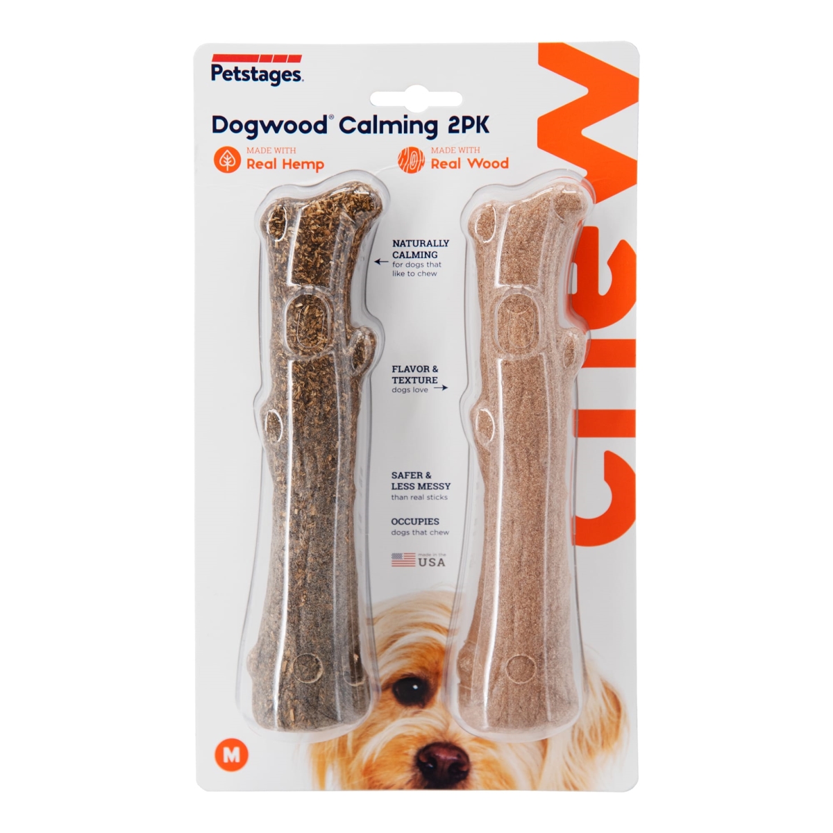 Picture of Kyjen 100329 Petstages Dogwood Original & Calming Alternative Dog Chew Toy - Medium - Pack of 2