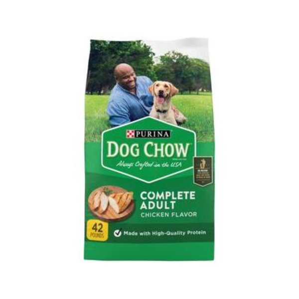 Picture of Nestle Purina Petcare 179029 40 lbs Dog Chow Adult Complete & Balanced Real Chicken Flavor Dry Dog Food