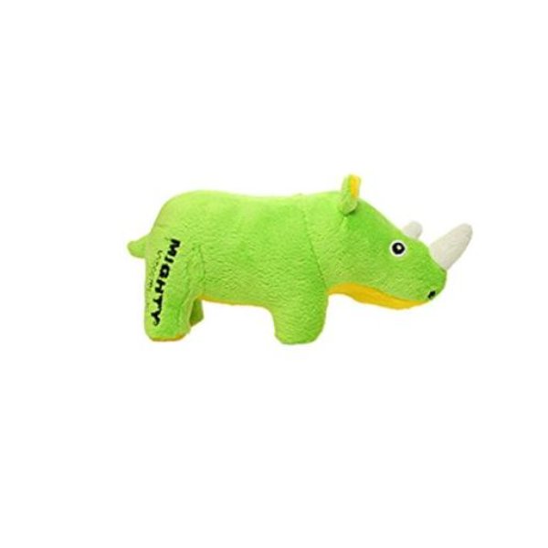Picture of VIP Products 801553 Mighty Junior Safari Rhinoceros Durable Dog Toy&#44; Green