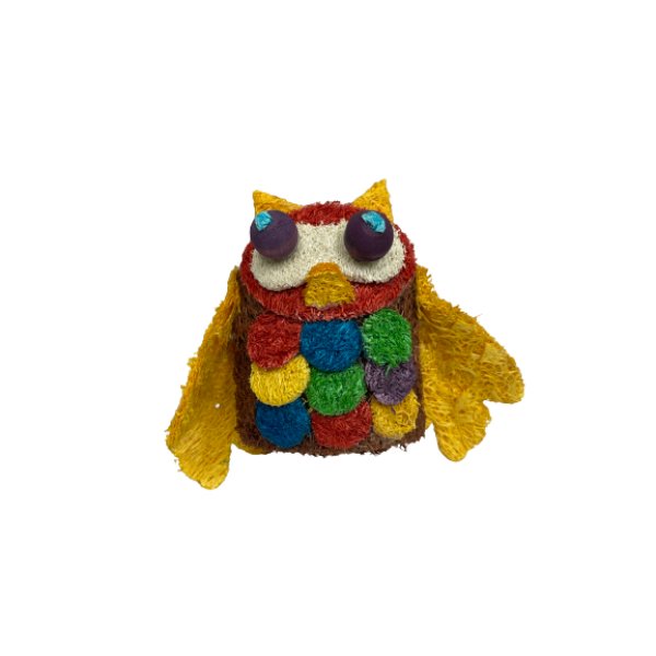 Picture of A&E Cage 103137 Nibbles Owl Whooo Small Animal Chew Toy