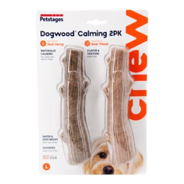 Picture of Kyjen 100326 Petstages Dogwood Original & Calming Alternative Dog Chew Toy - Large - Pack of 2