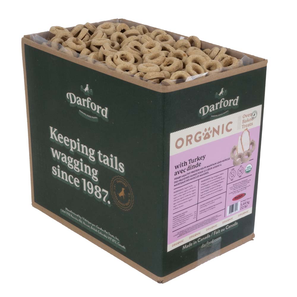 Picture of Darford Holding 648213 12 lbs Organic Premium Turkey Dog Treat
