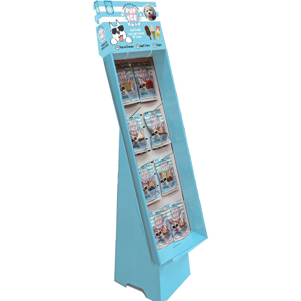 Picture of Ethical Products 103893 Pup Ice Power Wing Assorted Dog Treat Display - 40 Piece