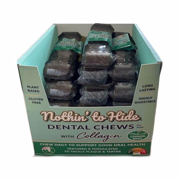 Picture of Ethical Products 103879 5 in. Nothing Dental Wave Beef Pet Treat Display - 24 Piece