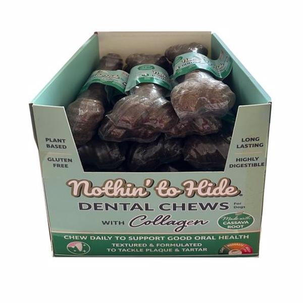 Picture of Ethical Products 103895 5 in. Nothing Dental Bone Beef Pet Treat Display - 24 Piece