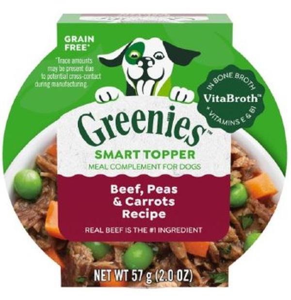 Picture of Greenies 101685 2 oz Beef&#44; Barley & Carrot in Bone Broth Wet Dog Food - 10 Count