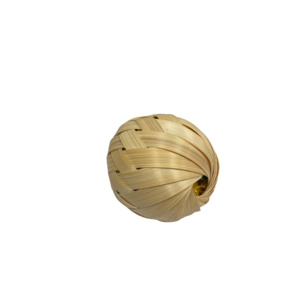 Picture of A&E Cage 103098 Nibbles Straw Ball Small Animal Chew Toy