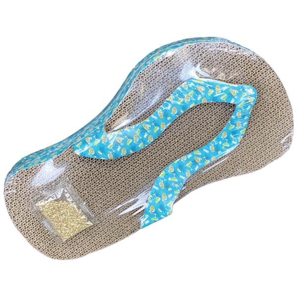 Picture of Multipet International 102568 16 in. Margaritaville Flip Flop Scratcher Toy