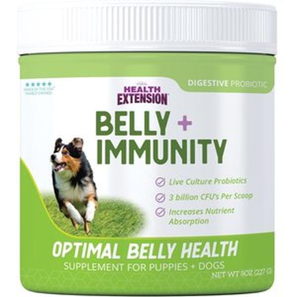 Picture of Health Extension Pet Care 587299 8 oz Belly & Immunity Powder Digestive & Immune Supplement for Dogs