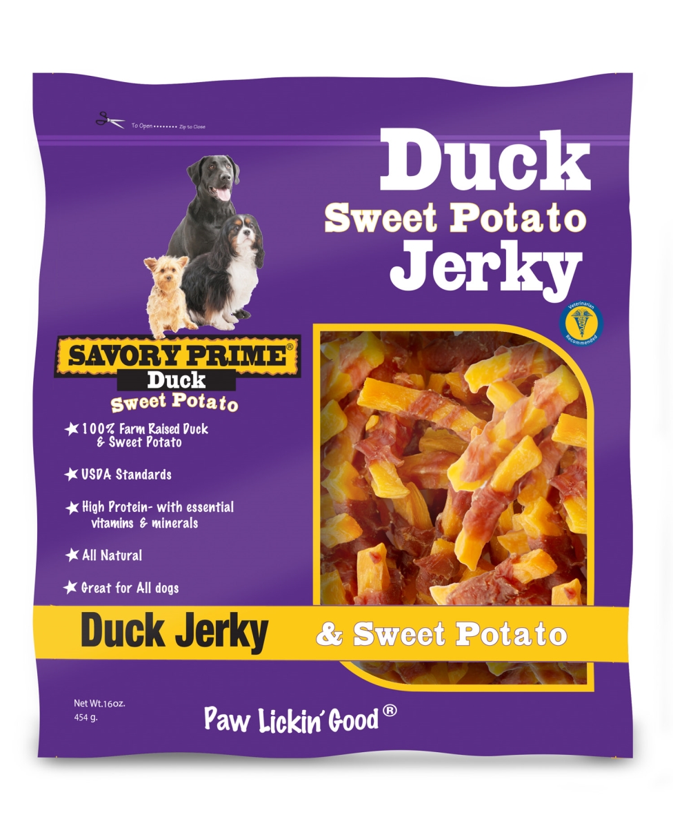 Picture of S&M Professionals 761341 16 oz Savory Prime Natural Duck Jerky Dog Treat