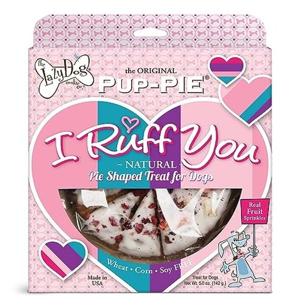 Picture of Lazy Dog Cookie 100926 5 oz I Ruff You Pup-Pie Happy Birthday Dog Treat