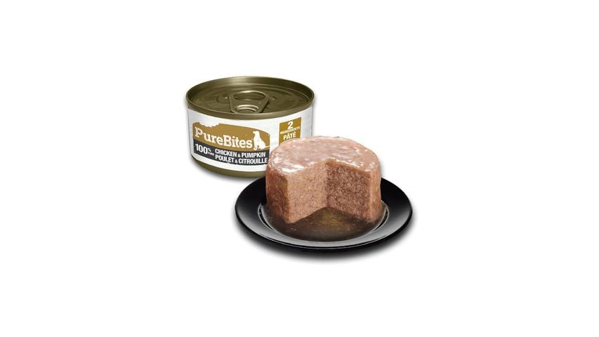 Picture of Pure Treats 789142 2.5 oz 100 Percent Chicken & Pumpkin Pate Dog Food - 12 Piece