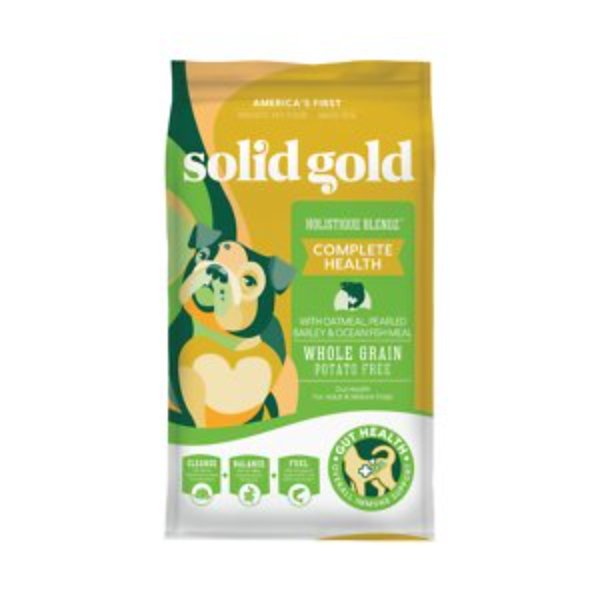 Picture of Solid Gold Pet 937230 24 lbs Holistique Blendz Pearled Barley & Ocean Fish Meal Dry Adult Dog Food