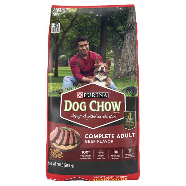 Picture of Nestle Purina Petcare 179019 44 lbs Purina Dog Chow Complete Adult with Real Beef Dog Food