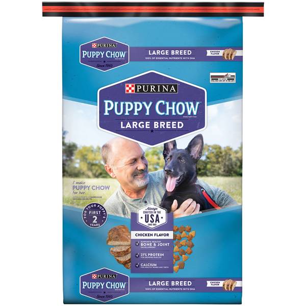 Picture of Nestle Purina Petcare 100353 30 lbs Purina Puppy Chow Large Breed Dog Food