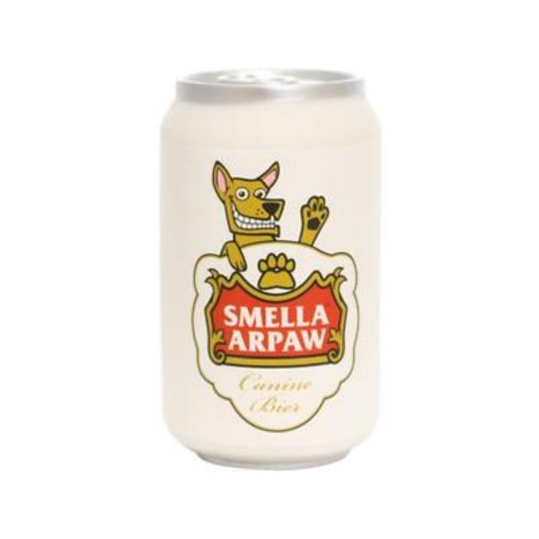 Picture of VIP Products 801659 Silly Squeakers Beer Can Smella Arpaw Squeaky Dog Toy